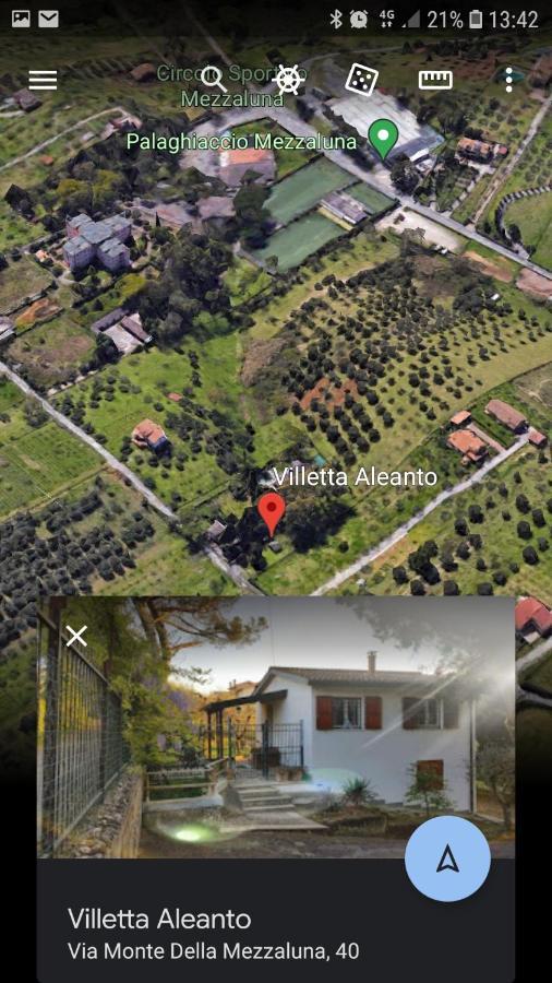 Villetta Aleanto Mentana Exteriör bild
